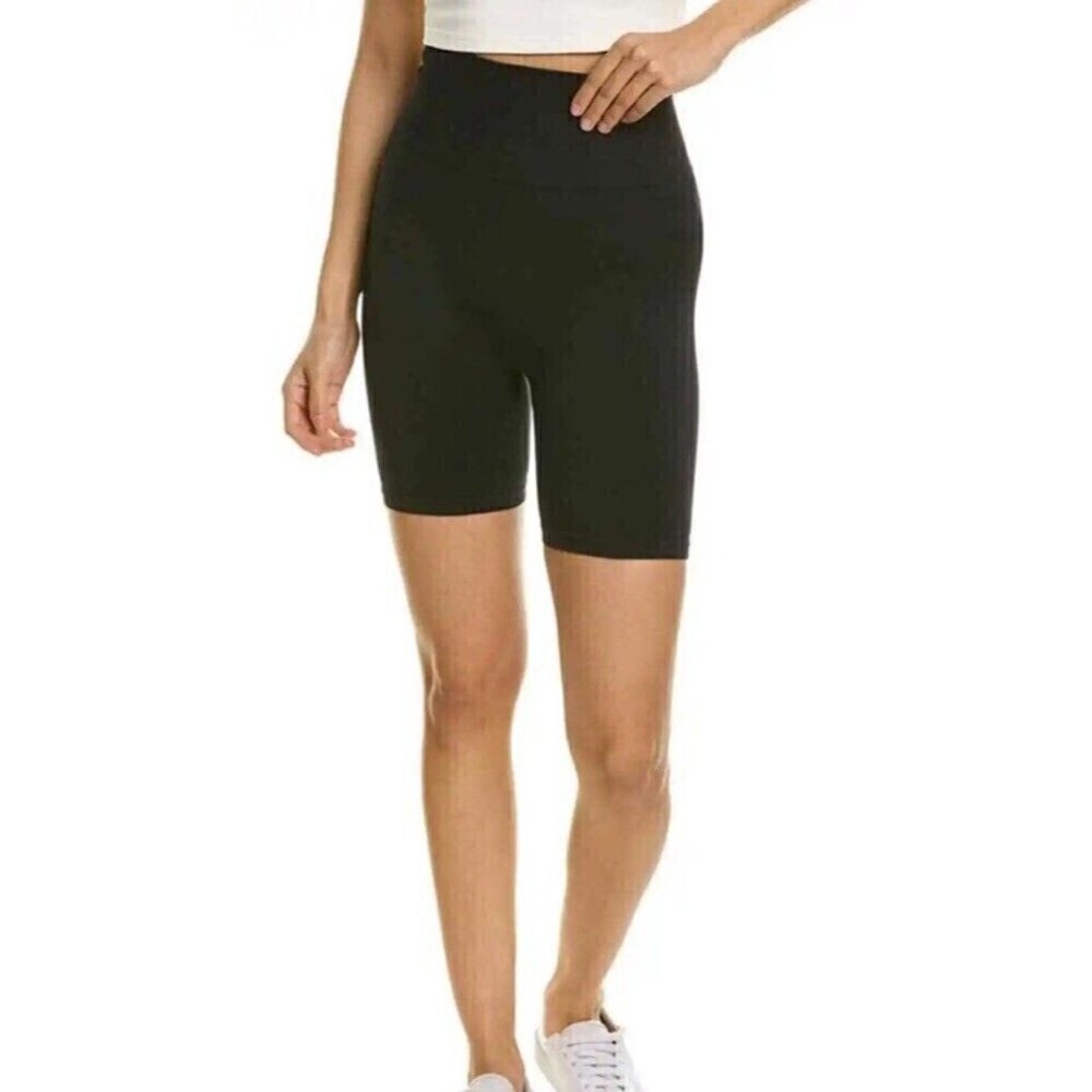 WeWoreWhat Solid Biker Shorts Black Medium NWT